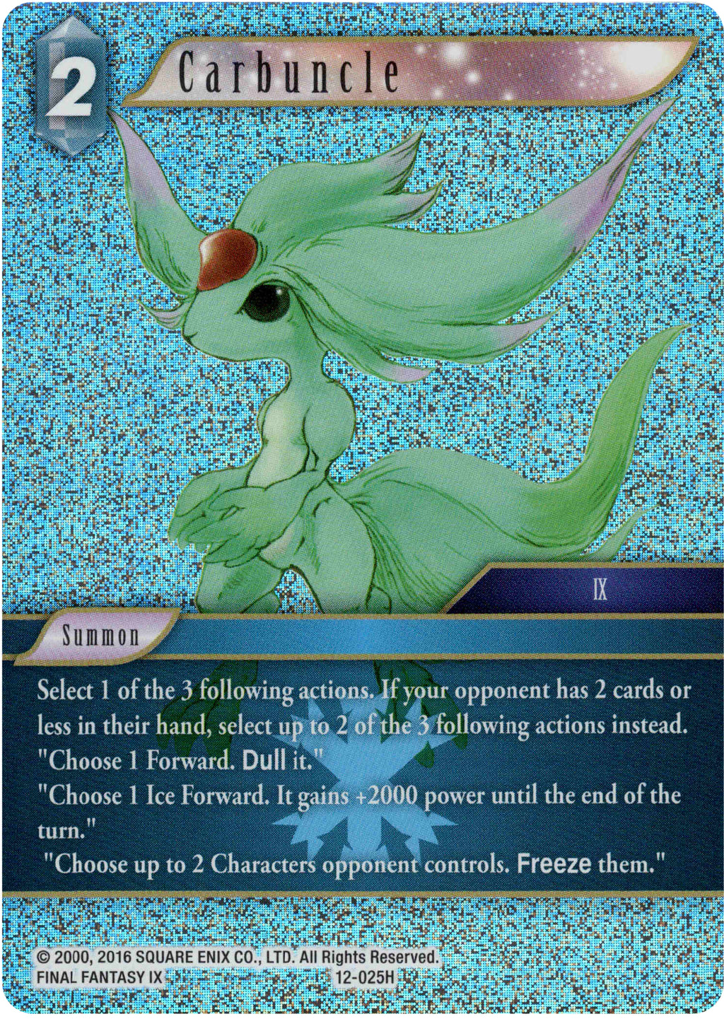 Carbuncle - 12-025H - Opus XII - Foil – Card Cavern Trading Cards, LLC