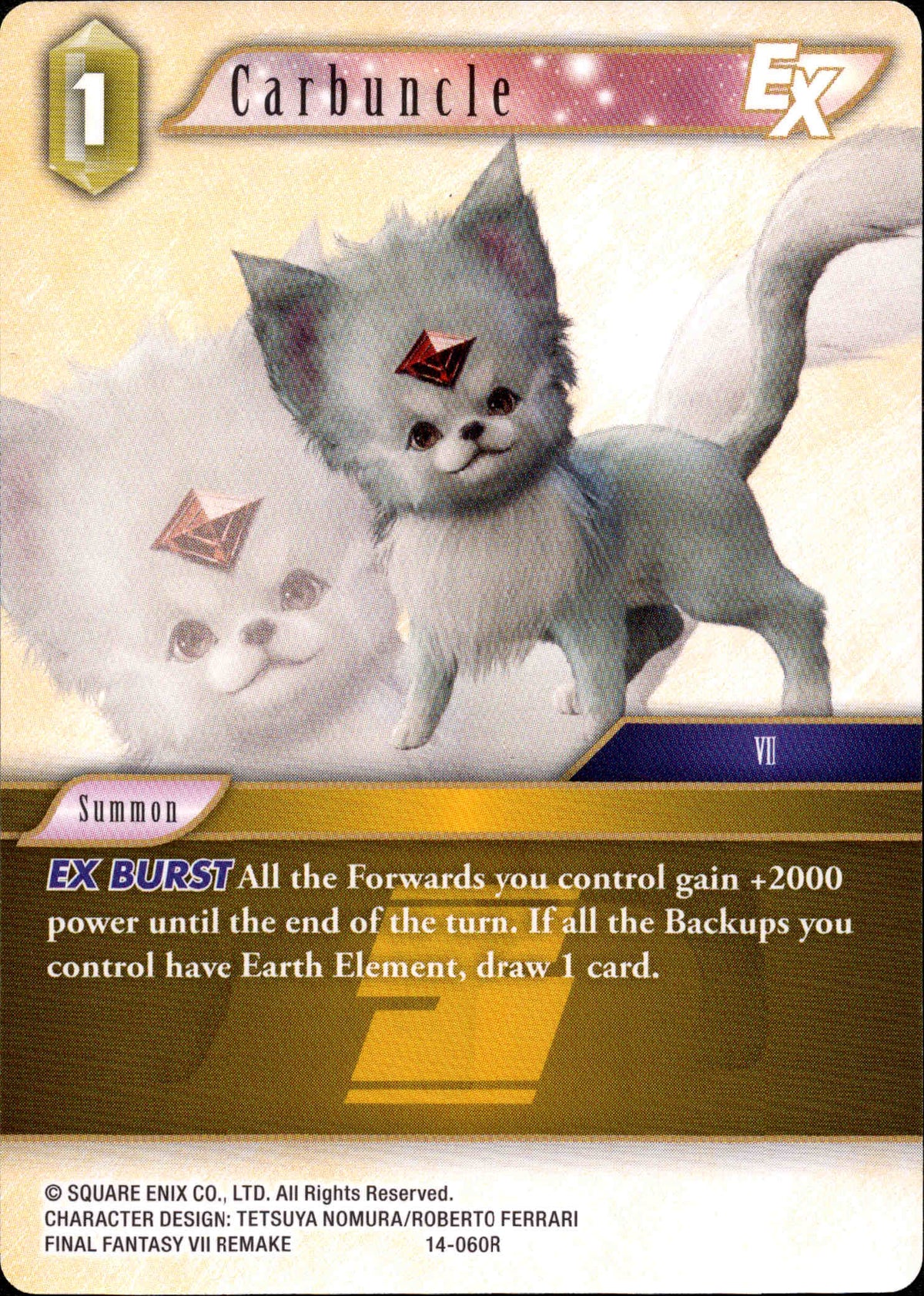 Carbuncle - 14-060R - Opus XIV - Card Cavern