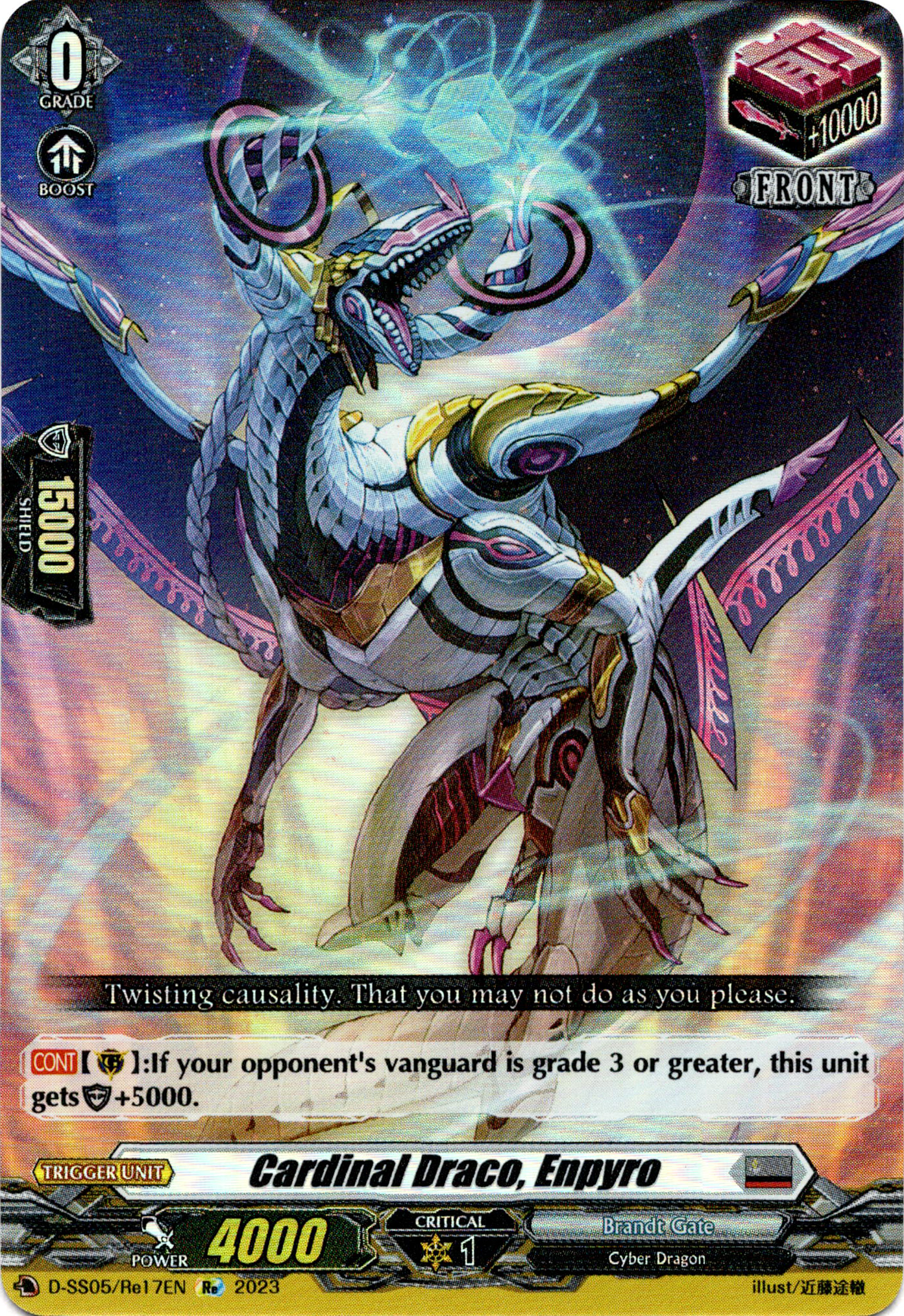 Cardinal Draco, Enpyro - D-SS05/Re17EN - Festival Booster 2023 - Card Cavern