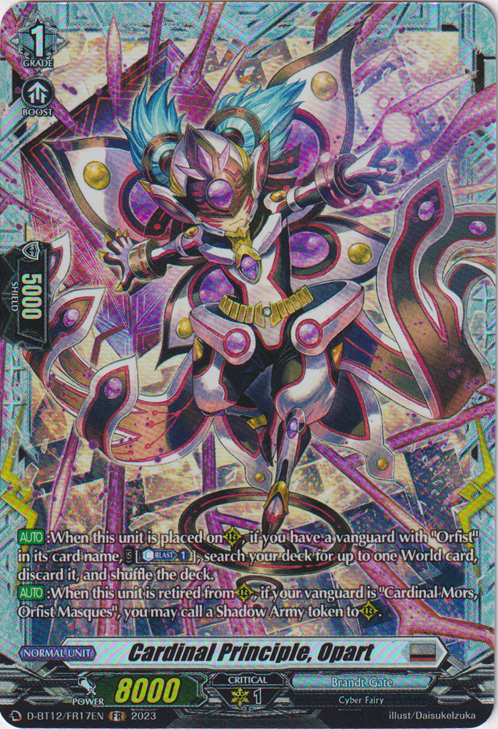 Cardinal Principle, Opart - D-BT12/FR17EN - Evenfall Onslaught - Card Cavern