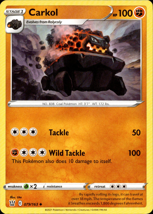 Carkol - 079/163 - Battle Styles - Card Cavern