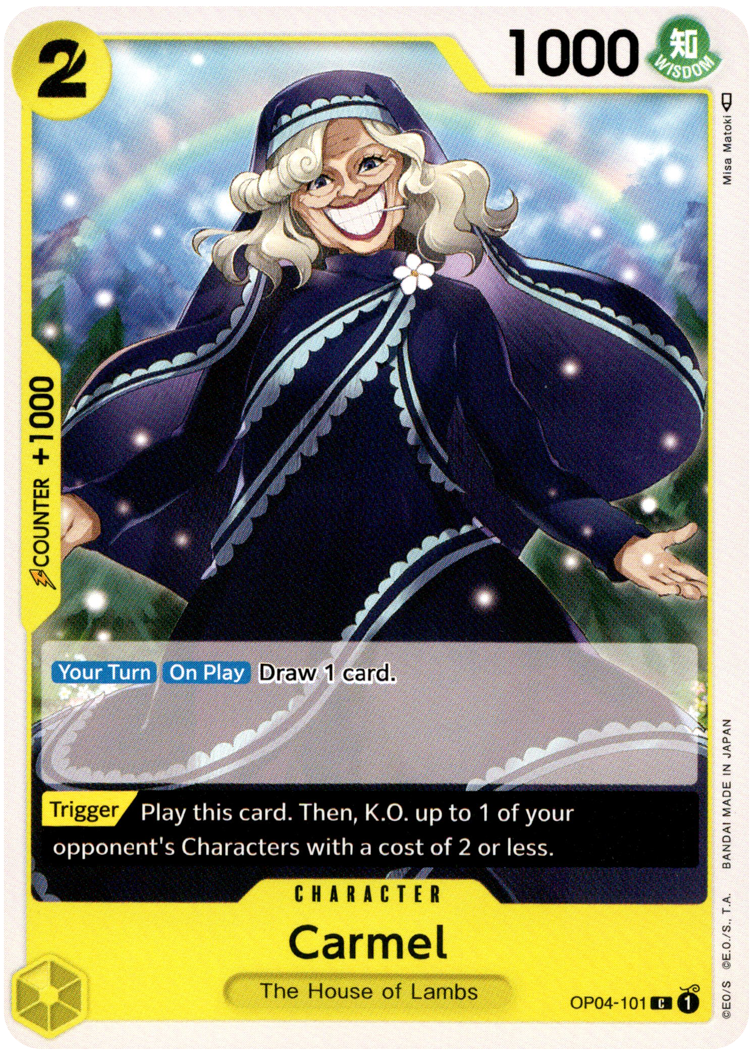 Carmel - OP04-101 C - Kingdoms of Intrigue - Card Cavern