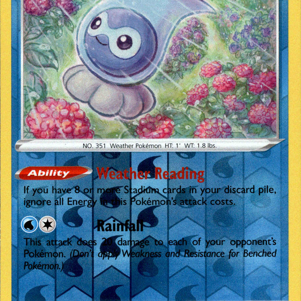 castform rainy form pokemon card value Castform Rainy Form (Pulsing Aura #40/234, 1-Diamond)