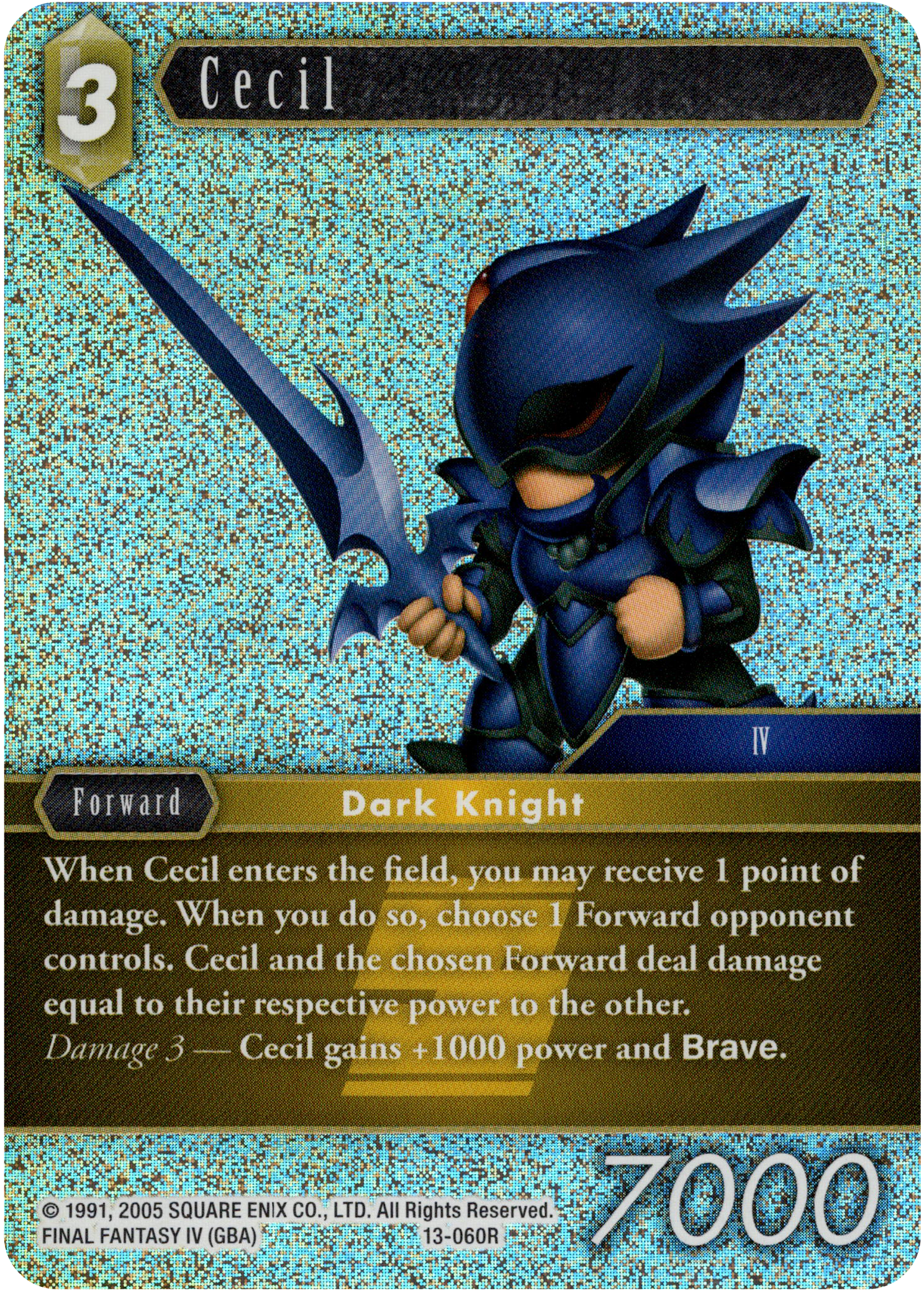 Cecil - 13-060R - Opus XIII - Foil - Card Cavern