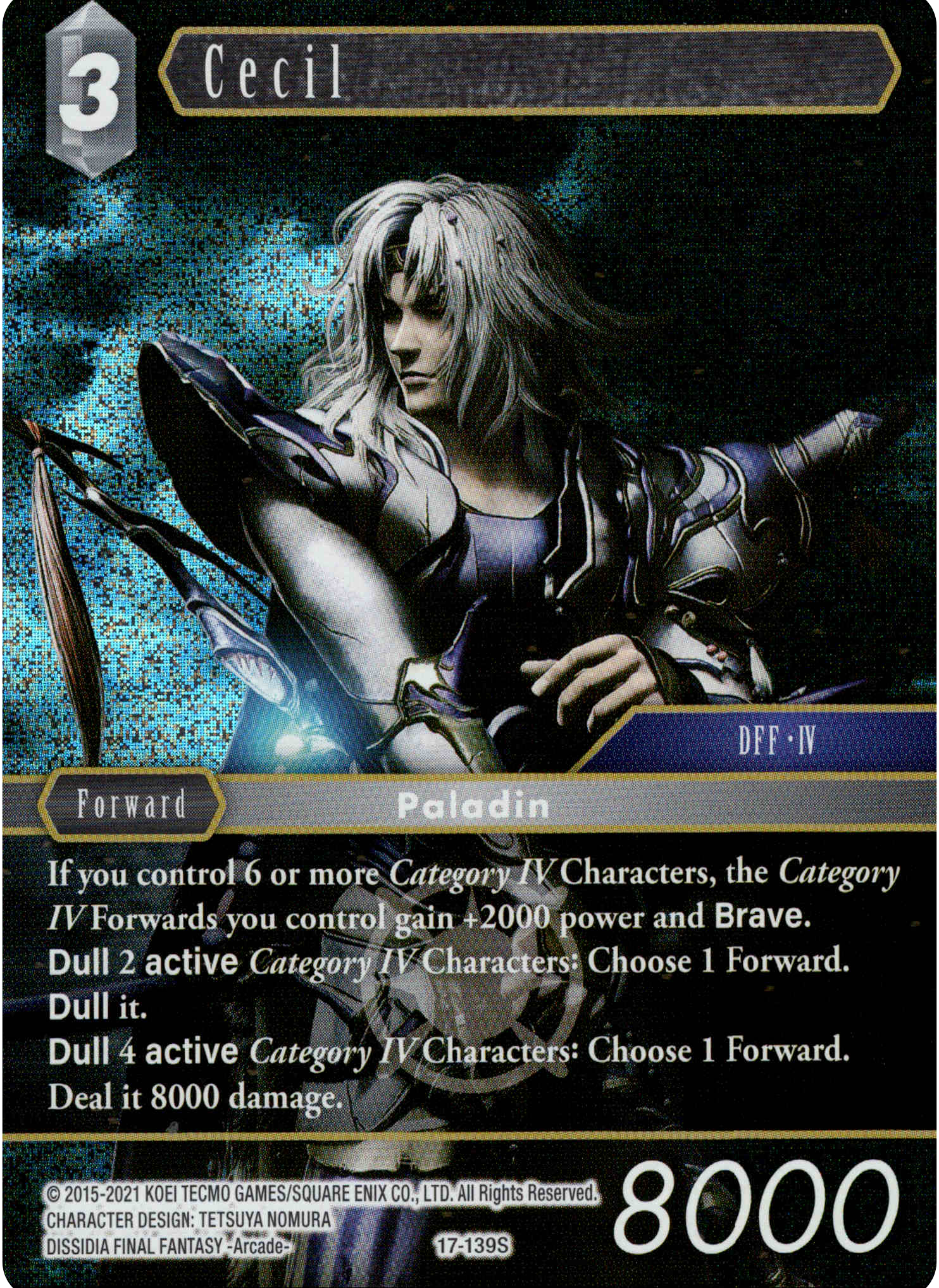Cecil - 17-139S - Rebellion's Call - Foil - Card Cavern