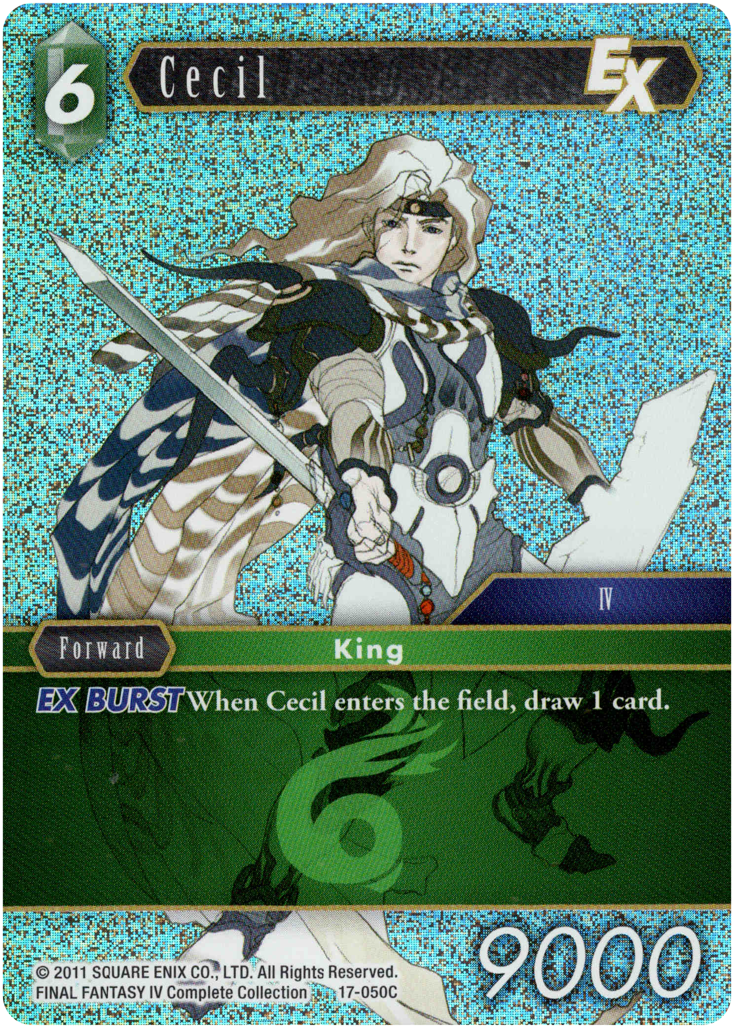 Cecil EX - 17-050C - Rebellion's Call - Foil - Card Cavern