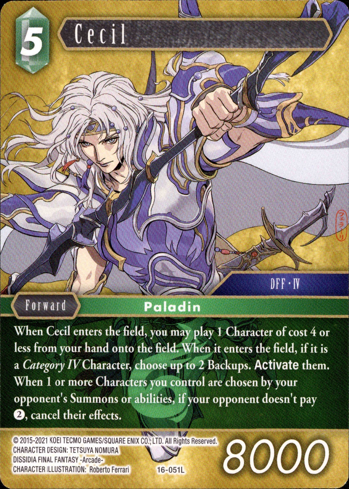 Cecil - 16-051L - Emissaries of Light - Card Cavern