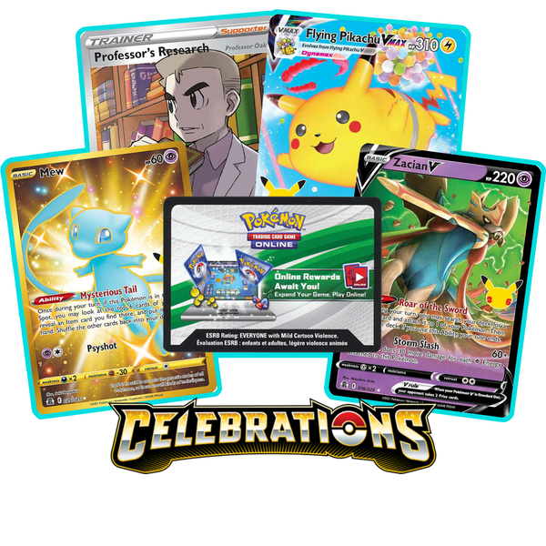 Celebrations PTCGL Code Card Cavern Trading Cards, LLC Celebrations PTCGL Code Card Cavern Trading Cards, LLC