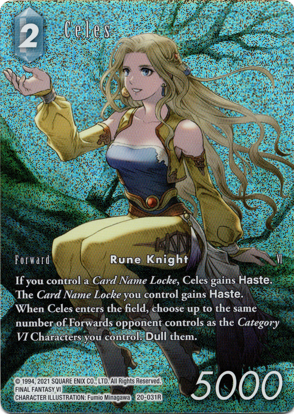 Celes Full Art - 20-031R - Dawn of Heroes - Foil - Card Cavern