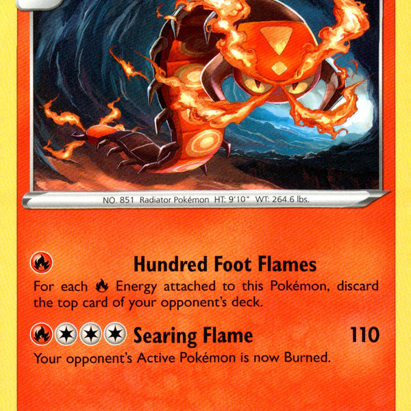 scorched earth pokemon card Centiskorch - 39/202