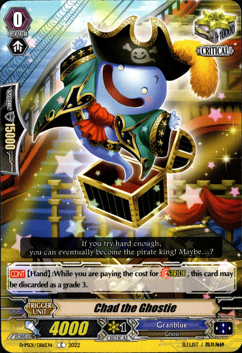Chad the Ghostie - D-PS01/086EN - P Clan Collection 2022 - Card Cavern