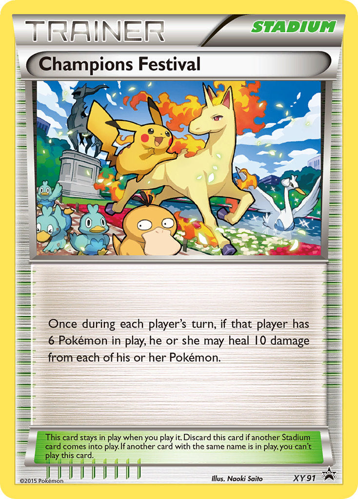 Champions Festival 2015 - XY91 - XY Promo - Card Cavern