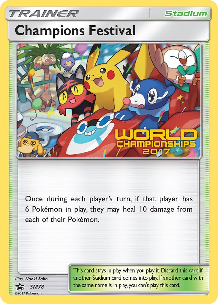 Champions Festival 2017 - SM78 - Promo - Card Cavern