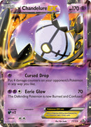 Chandelure EX - 77/113 - Legendary Treasures - Holo - Card Cavern