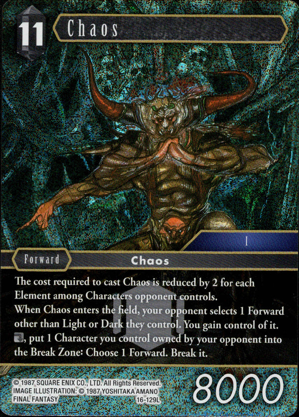 Chaos - 16-129L - Emissaries of Light - Foil - Card Cavern
