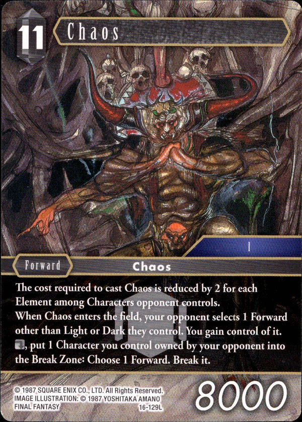 Chaos - 16-129L - Emissaries of Light - Card Cavern