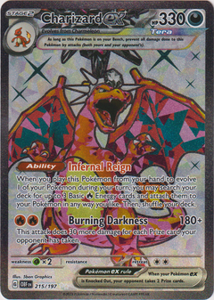 Charizard ex - 215/197 - Obsidian Flames - Holo - Card Cavern
