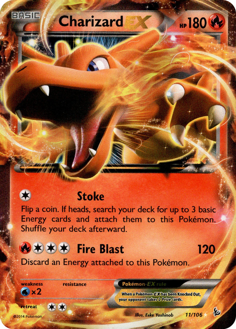 Charizard EX - 11/106 - Flashfire - Holo - Card Cavern