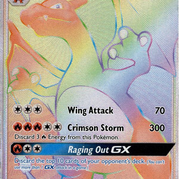 Charizard GX Hyper Rare - 150/147 - Burning Shadows - Holo Card Cavern Trading Cards, LLC Charizard GX Hyper Rare - 150/147 - Burning Shadows - Holo Card Cavern Trading Cards, LLC