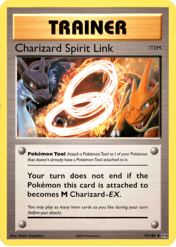 Charizard Spirit Link - 75/108 - Evolutions - Card Cavern