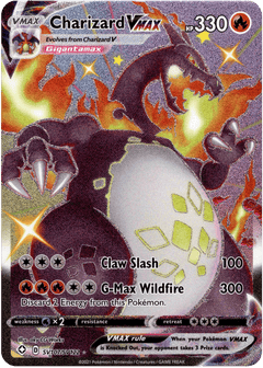 Charizard VMAX - SV107/SV122 - Shining Fates - Holo - Card Cavern