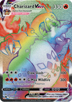 Charizard VMAX Hyper Rare - 74/73 - Champion's Path - Holo - Card Cavern