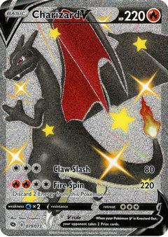 Charizard V Secret Rare - 79/73 - Champion's Path - Holo - Card Cavern