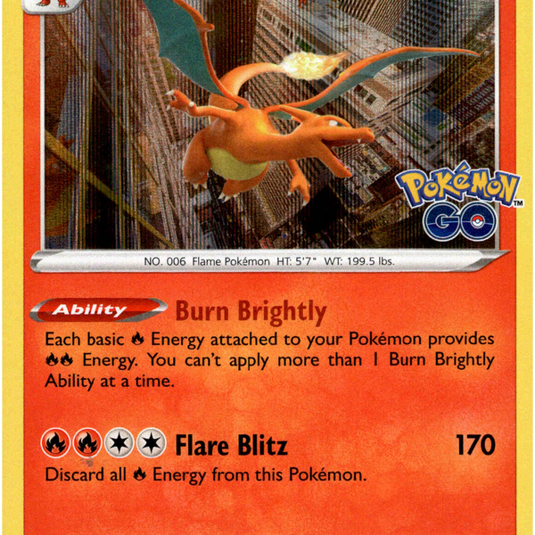 Charizard - 010/078 - Pokemon Go - Holo Card Cavern Trading Cards, LLC Charizard - 010/078 - Pokemon Go - Holo Card Cavern Trading Cards, LLC