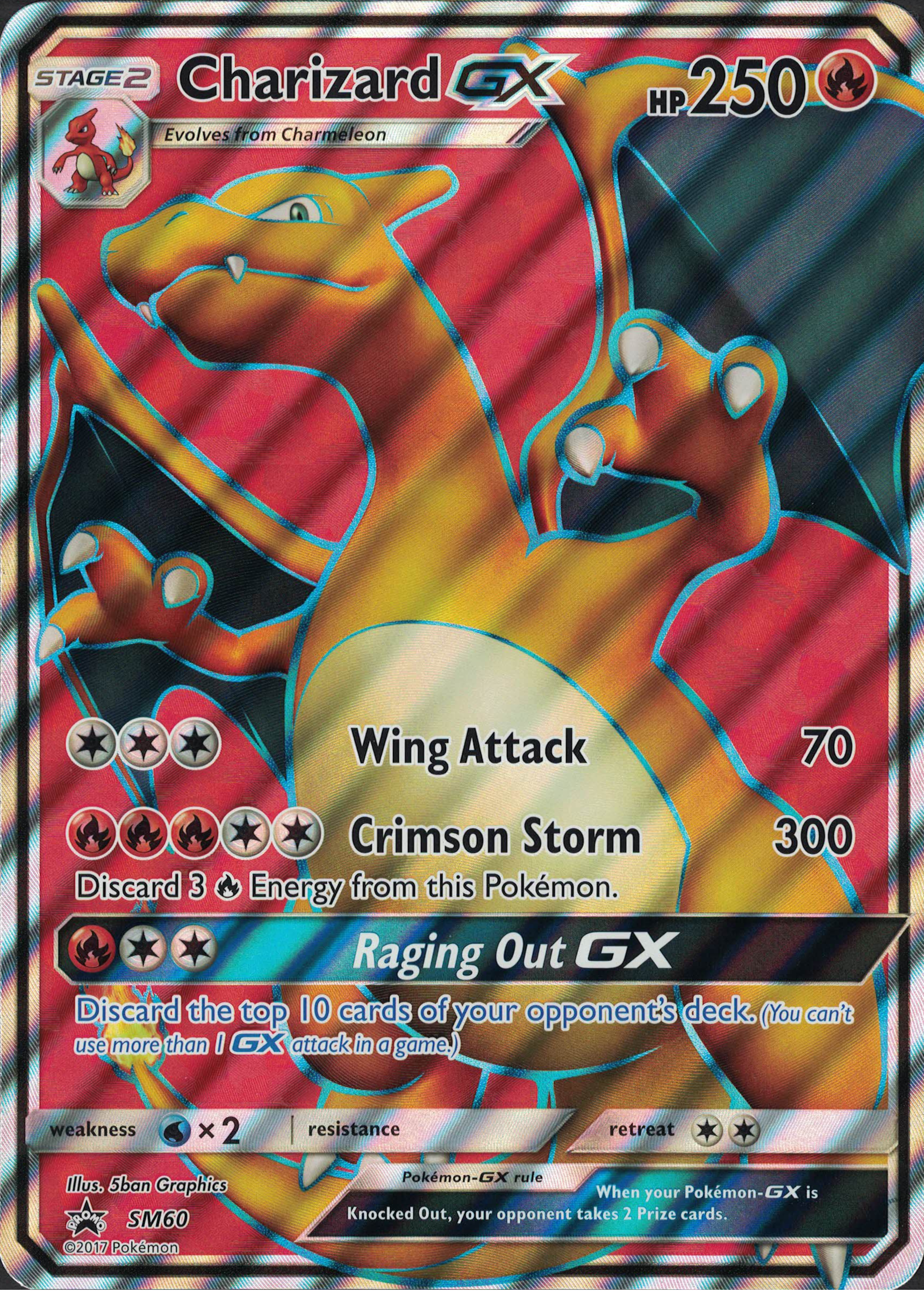 Charizard GX - SM60 - Jumbo Card - Card Cavern
