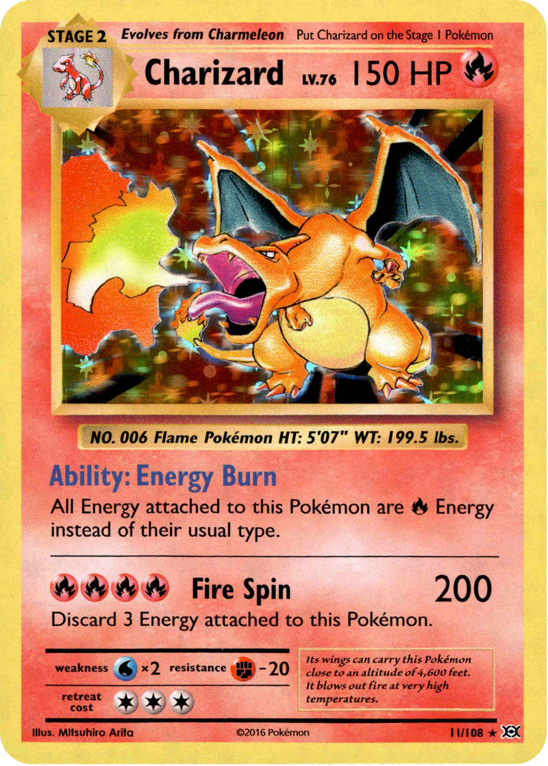 Charizard - 11/108 - Evolutions - Card Cavern