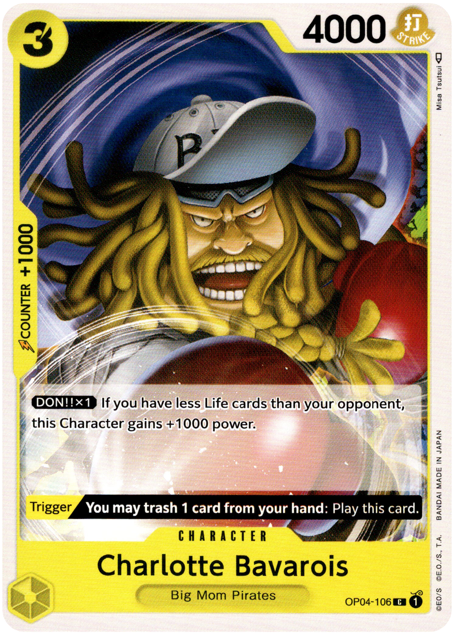 Charlotte Bavarois - OP04-106 C - Kingdoms of Intrigue - Card Cavern