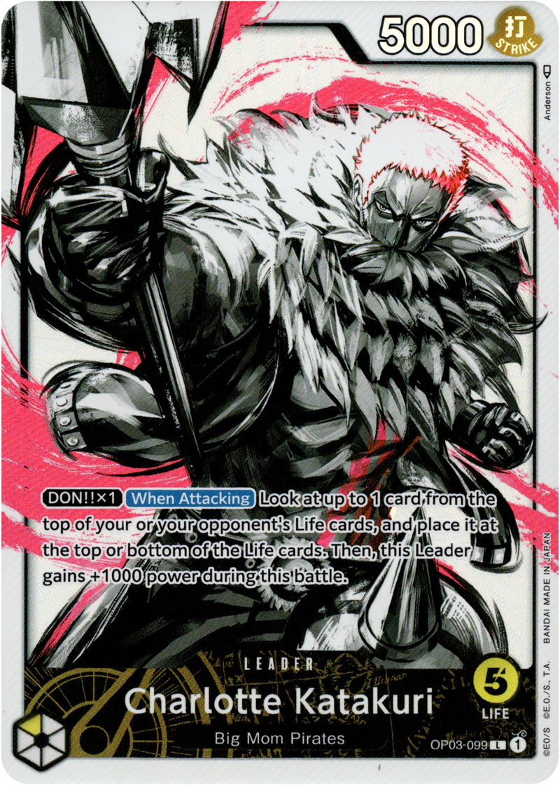 Charlotte Katakuri Alternate Art - OP03-099 L - Pillars of Strength - Foil - Card Cavern