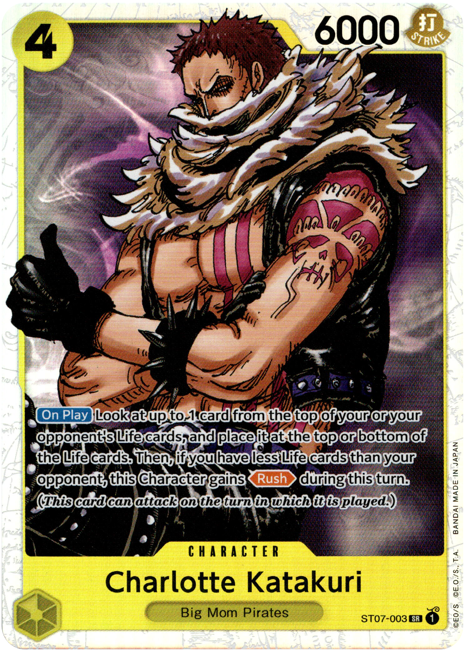 Charlotte Katakuri - ST07-003 - Starter Deck - Foil - Card Cavern