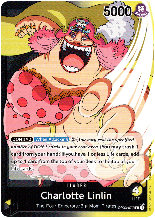 Charlotte Linlin - OP03-077 L - Pillars of Strength - Card Cavern