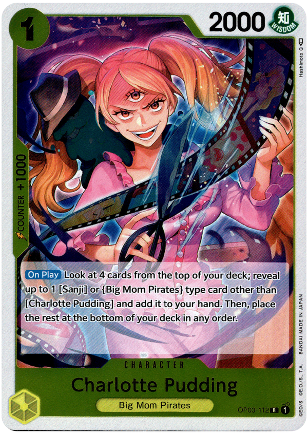 Charlotte Pudding - OP03-112 R - Pillars of Strength - Foil - Card Cavern