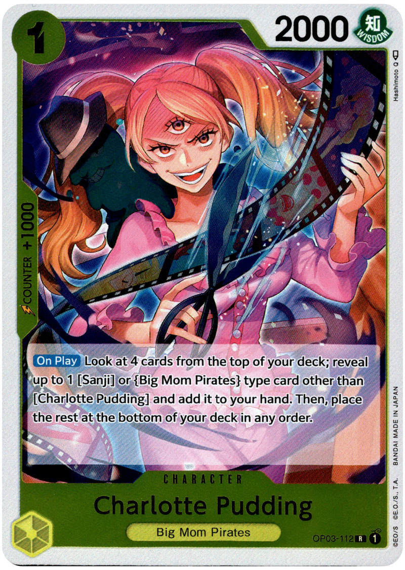 Charlotte Pudding - OP03-112 R - Pillars of Strength - Foil - Card Cavern