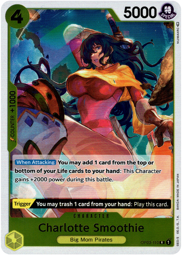 Charlotte Smoothie - OP03-110 R - Pillars of Strength - Foil - Card Cavern