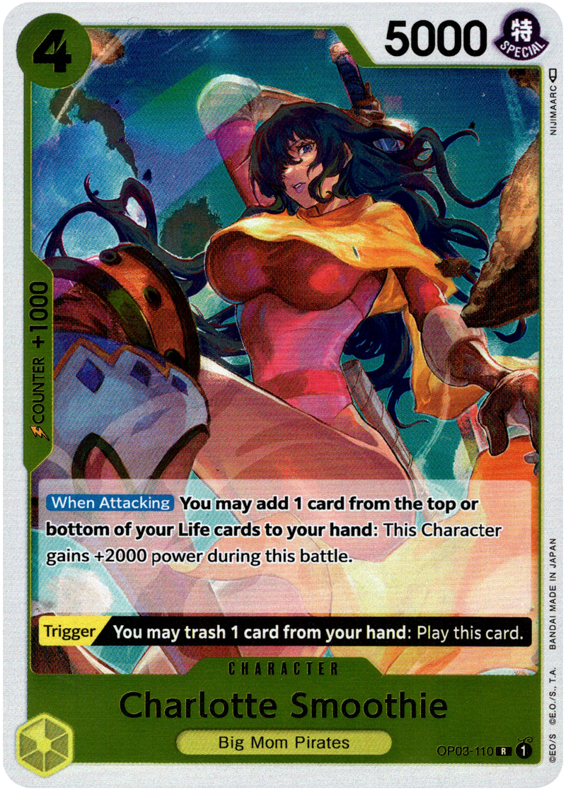 Charlotte Smoothie - OP03-110 R - Pillars of Strength - Foil - Card Cavern
