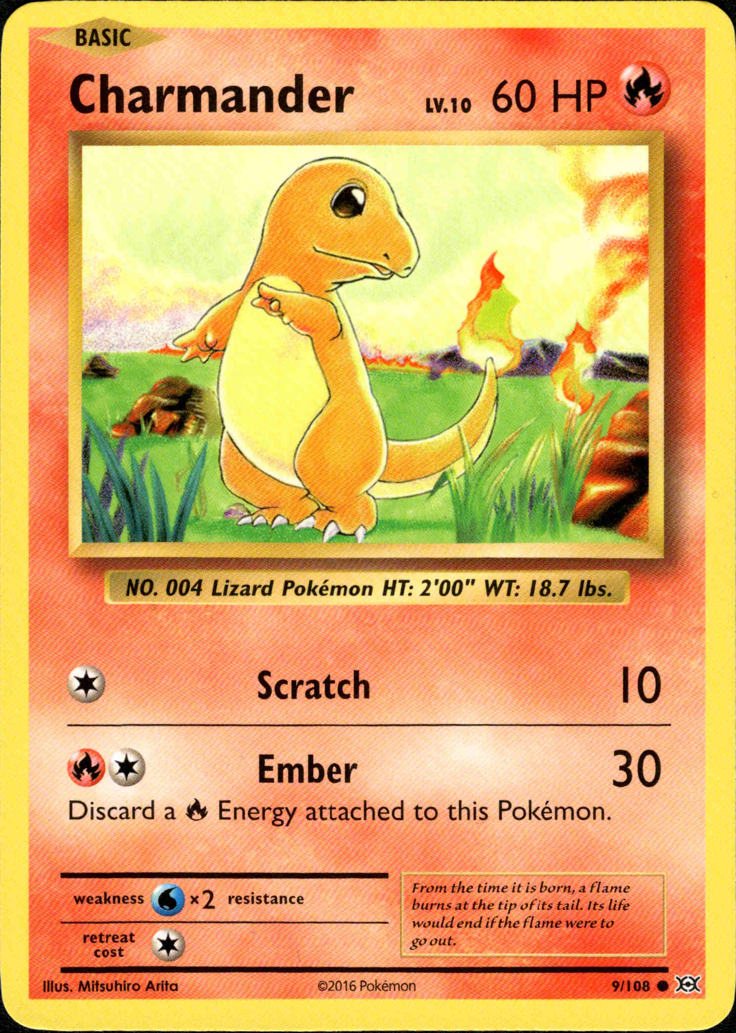 Charmander - 9/108 - Evolutions - Card Cavern
