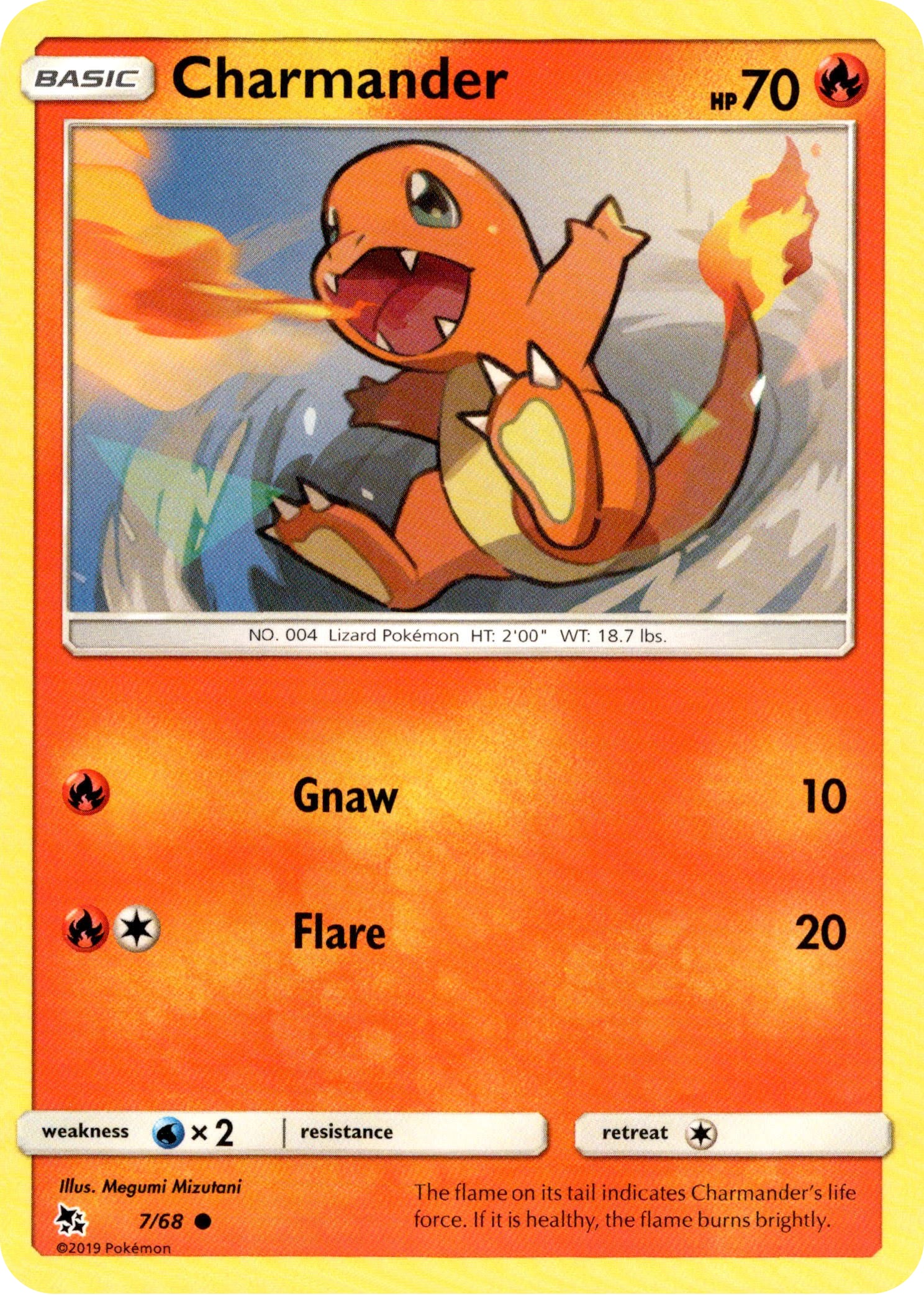 Charmander - 7/68 - Hidden Fates - Card Cavern