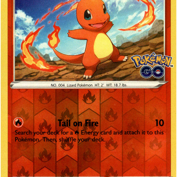 Charmander - 008/078 - Pokemon Go - Reverse Holo Card Cavern Trading Cards, LLC Charmander - 008/078 - Pokemon Go - Reverse Holo Card Cavern Trading Cards, LLC