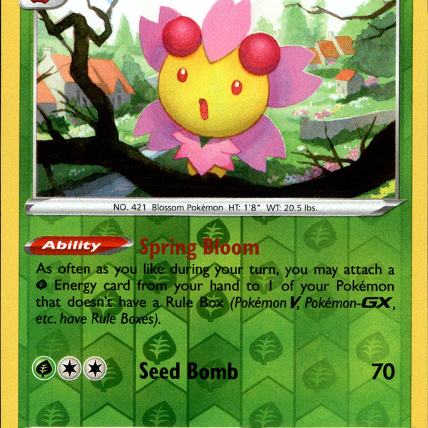 Cherrim - 008/163 - Battle Styles - Reverse Holo Card Cavern Trading Cards, LLC Cherrim - 008/163 - Battle Styles - Reverse Holo Card Cavern Trading Cards, LLC