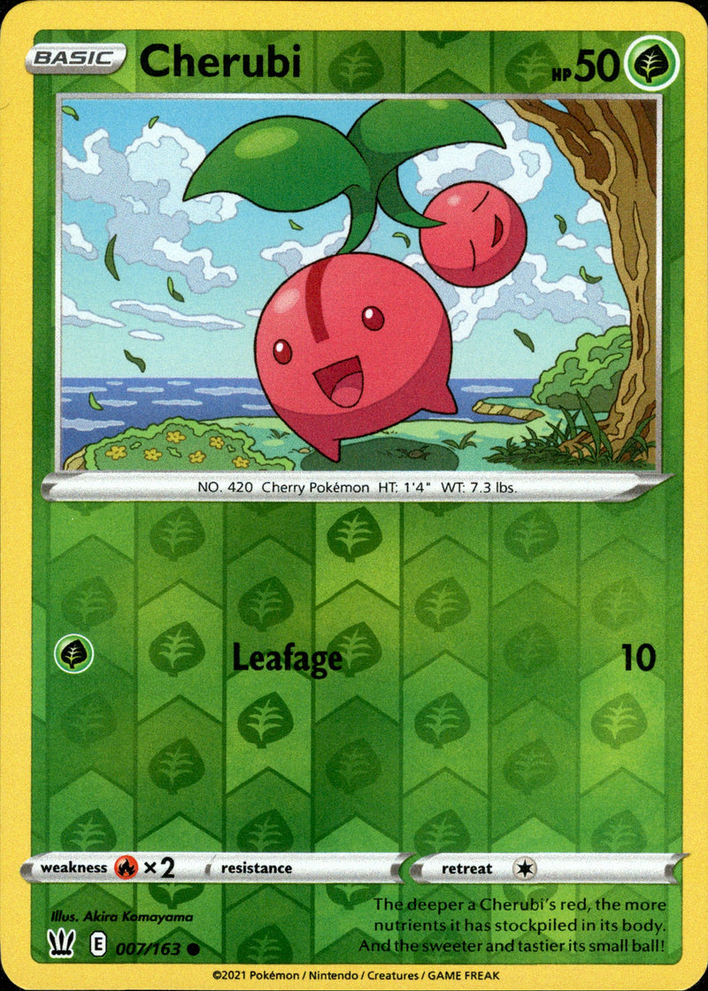 Cherubi - 007/163 - Battle Styles - Reverse Holo - Card Cavern