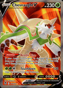 Chesnaught V Full Art - 171/195 - Silver Tempest - Card Cavern