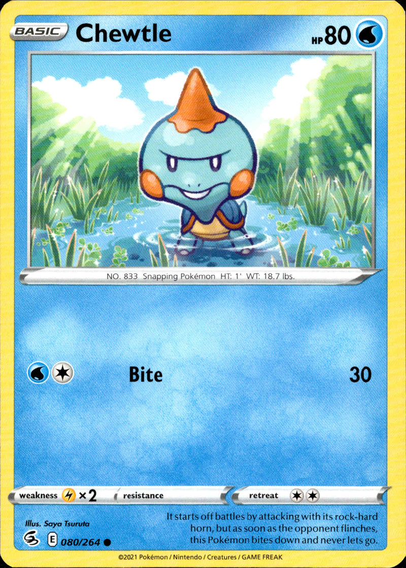 Chewtle - 080/264 - Fusion Strike - Card Cavern