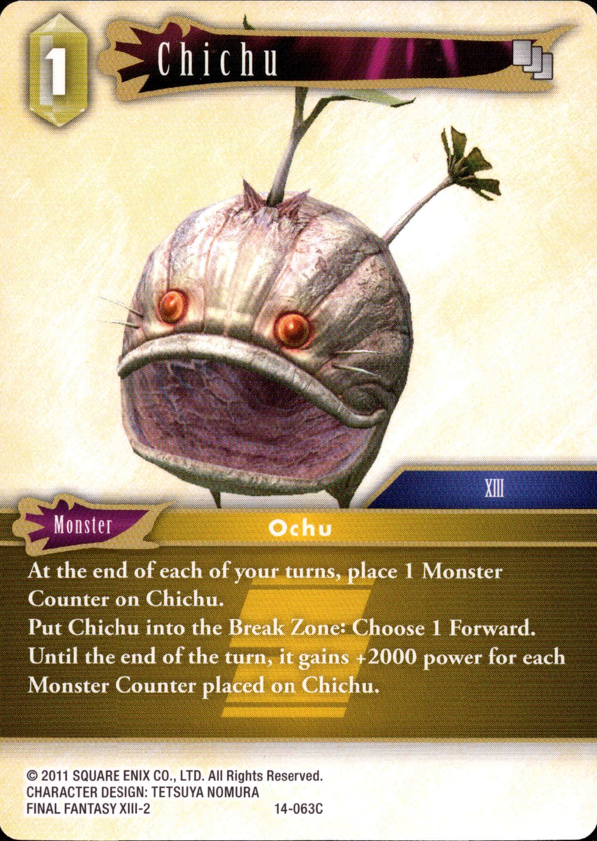 Chichu - 14-063C - Opus XIV - Card Cavern