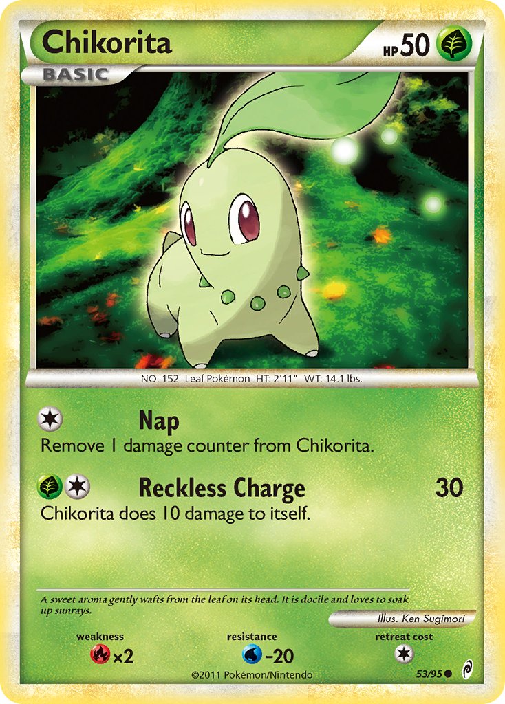 Chikorita - 53/95 - Call of Legends - Card Cavern