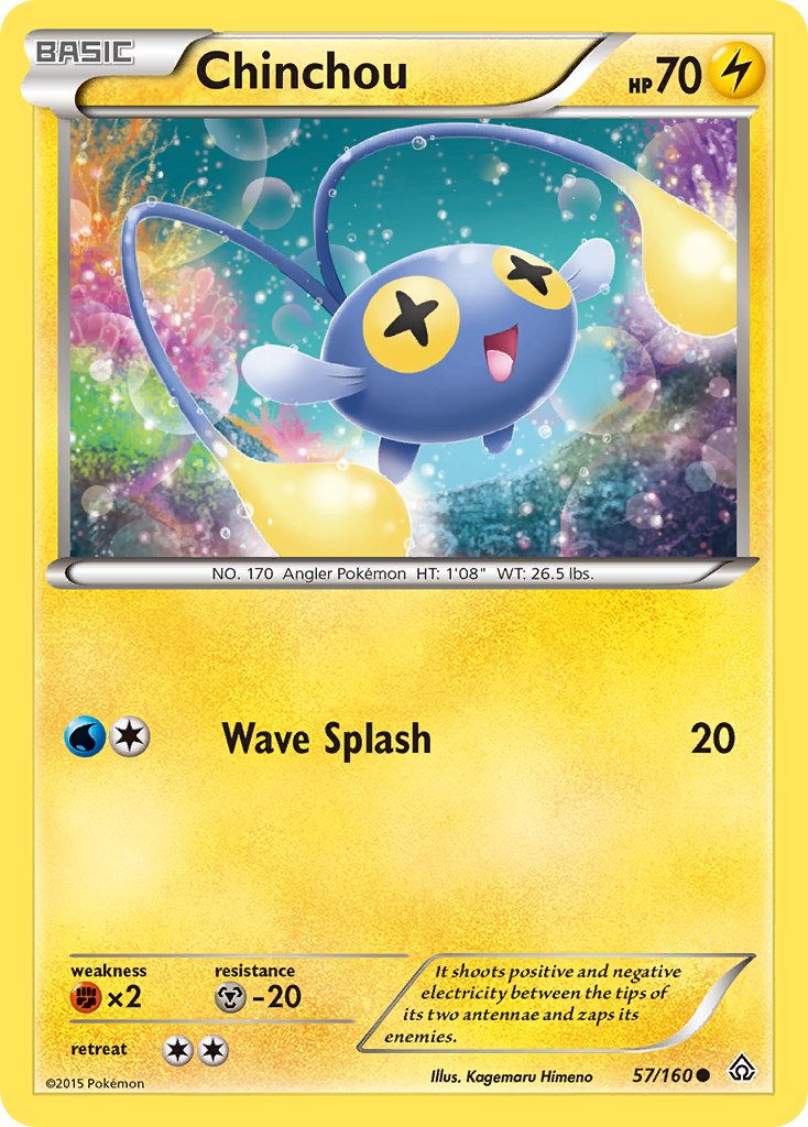 Chinchou - 57/160 - Primal Clash - Card Cavern
