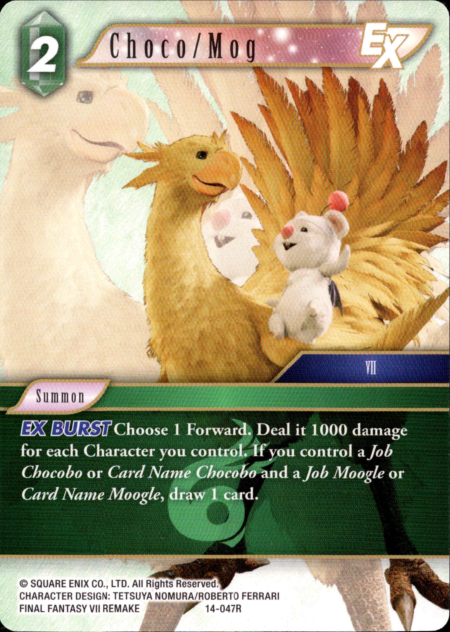 Choco/Mog - 14-047R - Opus XIV - Card Cavern