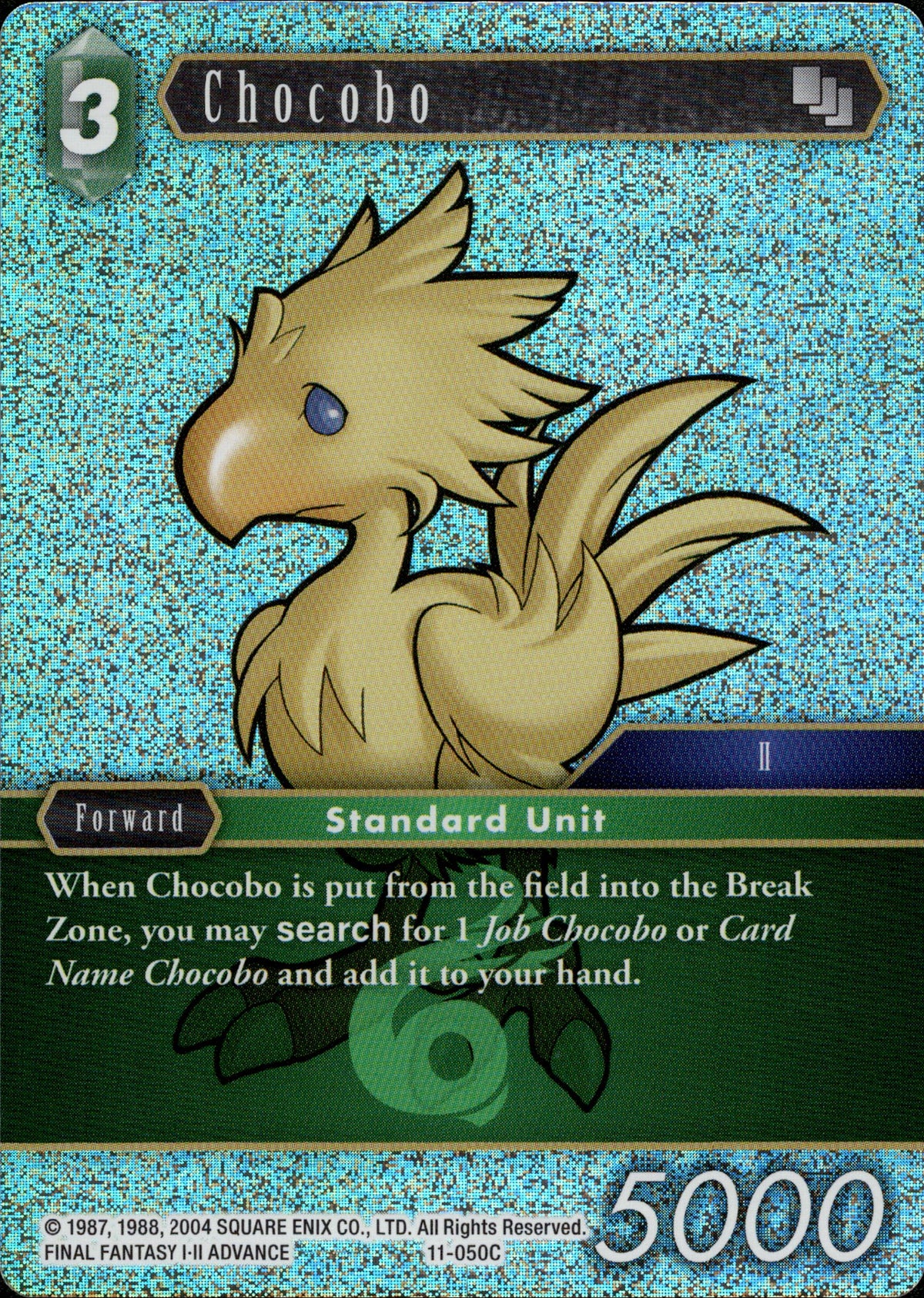 Chocobo - 11-050C - Opus XI - Foil - Card Cavern